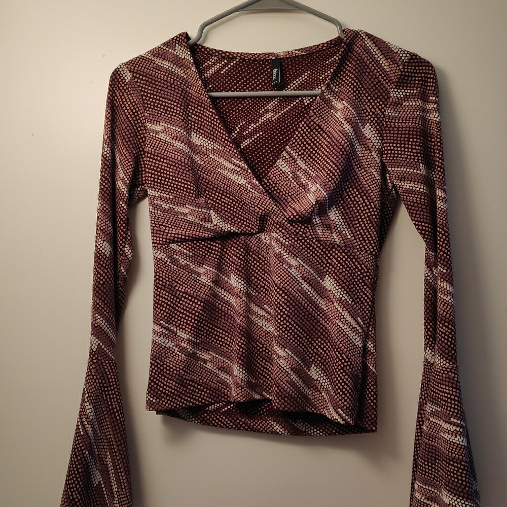 Purple blouse